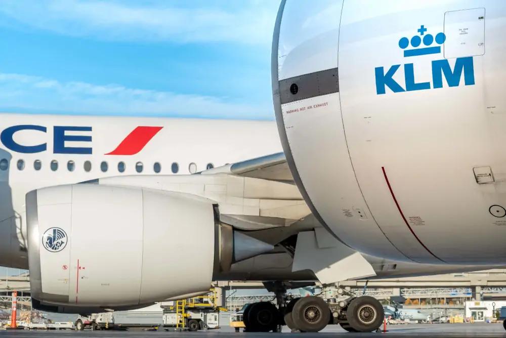 Samoloty Air France i KLM