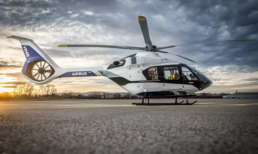 H140 od Airbus Helicopters - Foto: Mater. pras. Airbus Helicopters