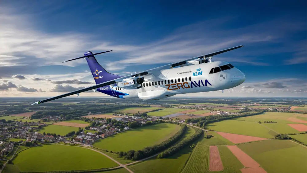 Holenderska linia wraz z partnerem ZeroAvia planują zeroemisyjny lot demonstracyjny z wykorzystaniem ciekłego wodoru