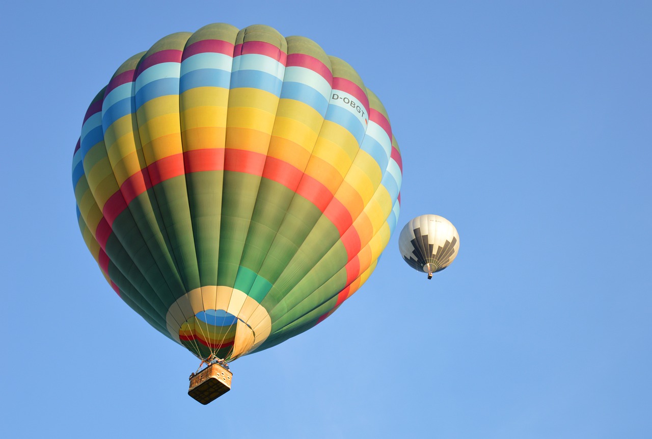 Balony na niebie - zdjęcie ilustracyjne / Foto: Pixabay License
