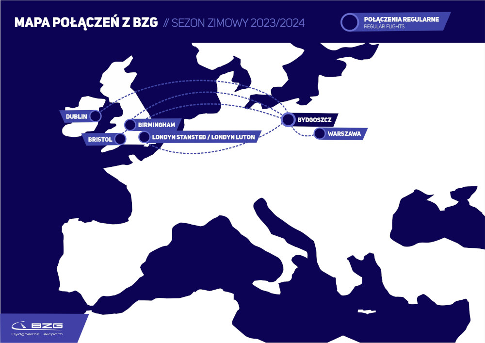 Grafika: Materiały Port Lotniczy Bydgoszcz