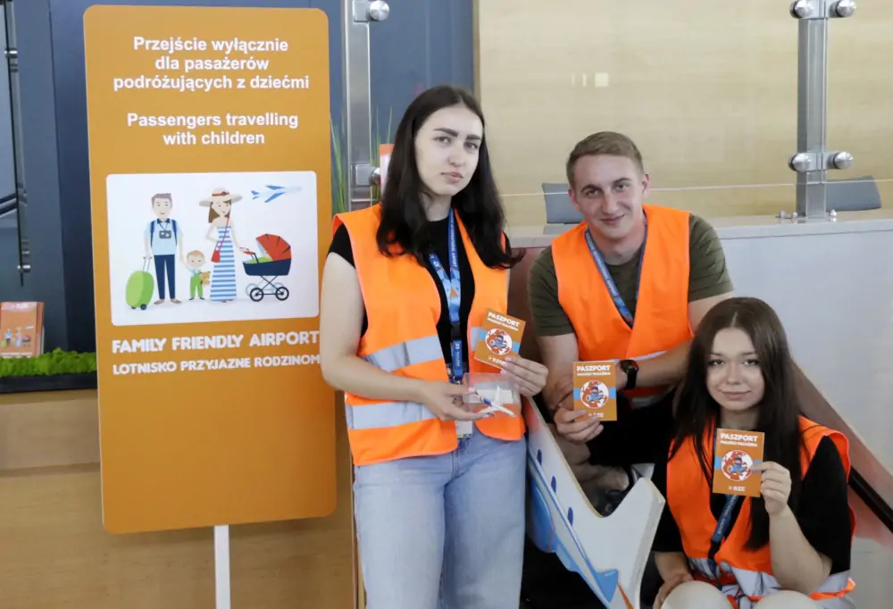 Program „Lotnisko przyjazne rodzinie” realizowany w porcie lotniczym Rzeszów-Jasionka - Foto: Łukasz Ożóg / port lotniczy Rzeszów-Jasionka 