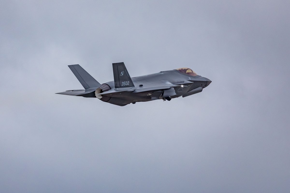 Polskie F-35 w USA podczas szkolenia polskich pilotów