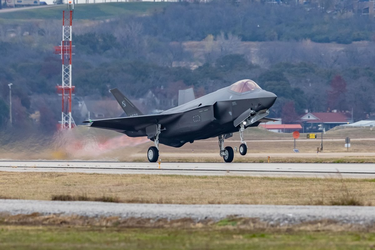 Polskie F-35 w USA podczas szkolenia polskich pilotów