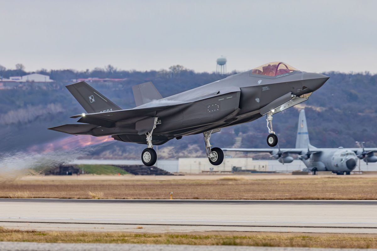 Polskie F-35 w USA podczas szkolenia polskich pilotów