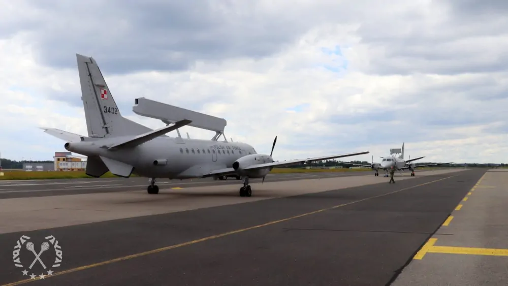 Do Polski przyleciał drugi zamówiony zwiadowczy samolot Saab 340 AEW