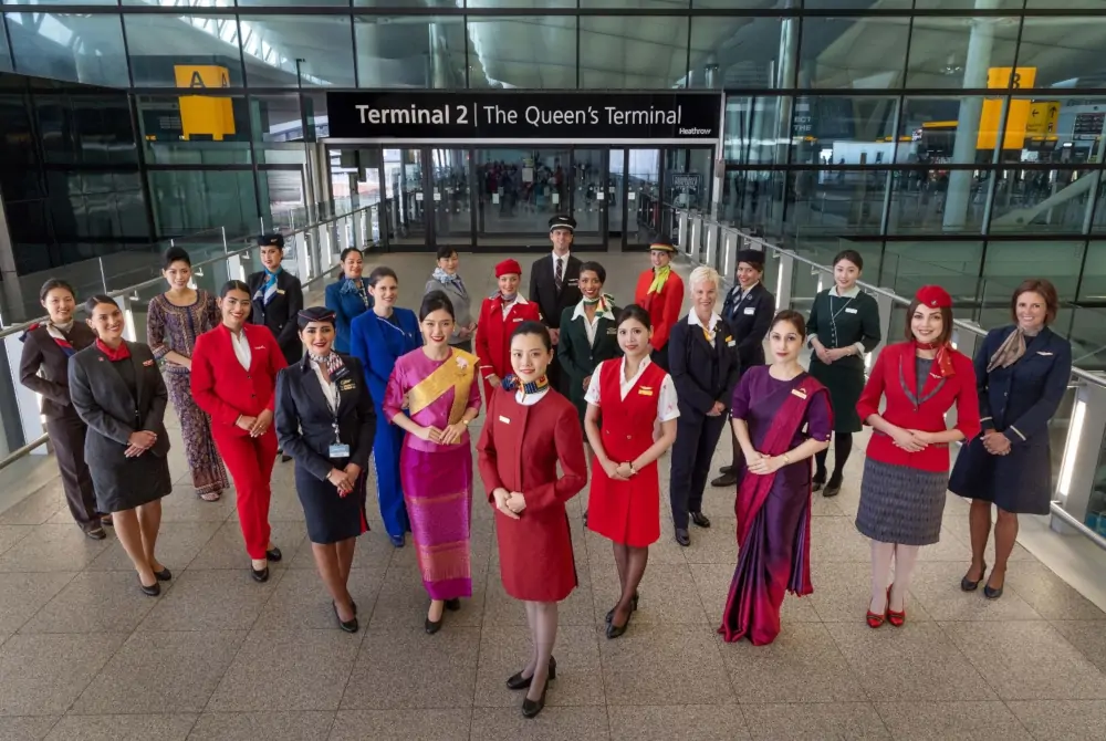 Sojusz Star Alliance świętuje dziesiątą rocznicę działalności w Terminalu 2 lotniska Heathrow
