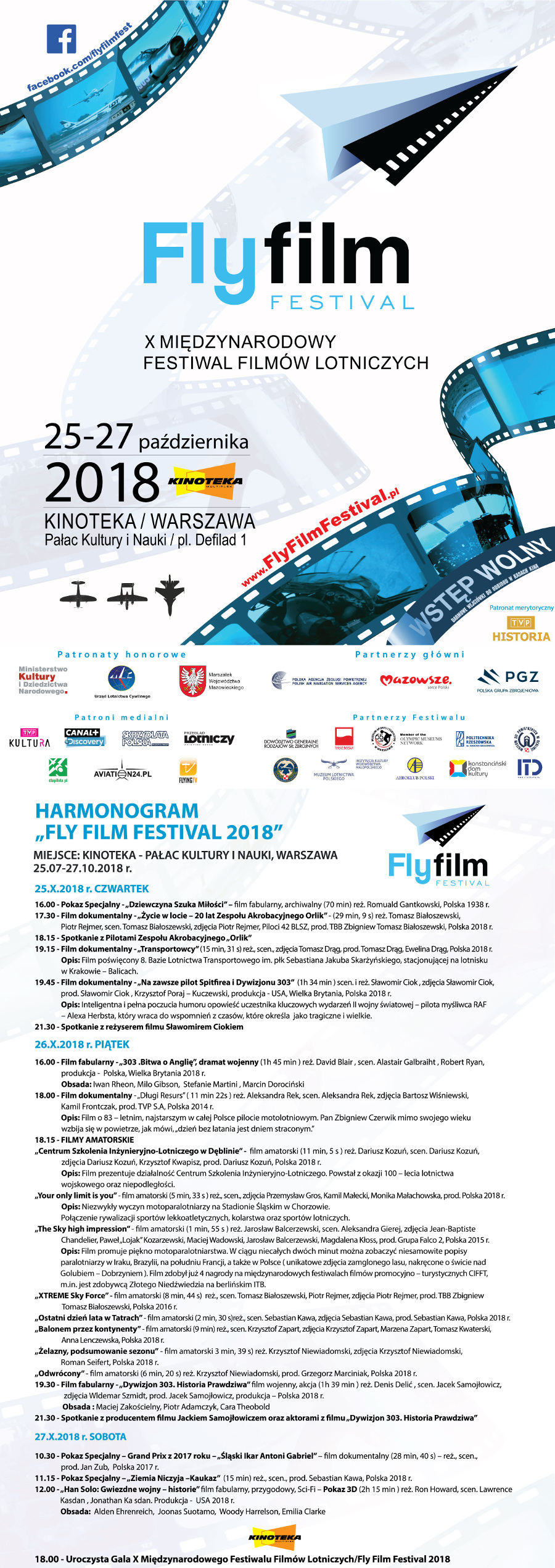 harmonogram fly film festiwal