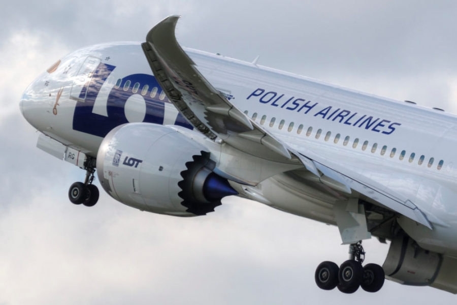 B787-8 Dreamliner LOT-u. - Foto: M.Kwasowski / PLL LOT