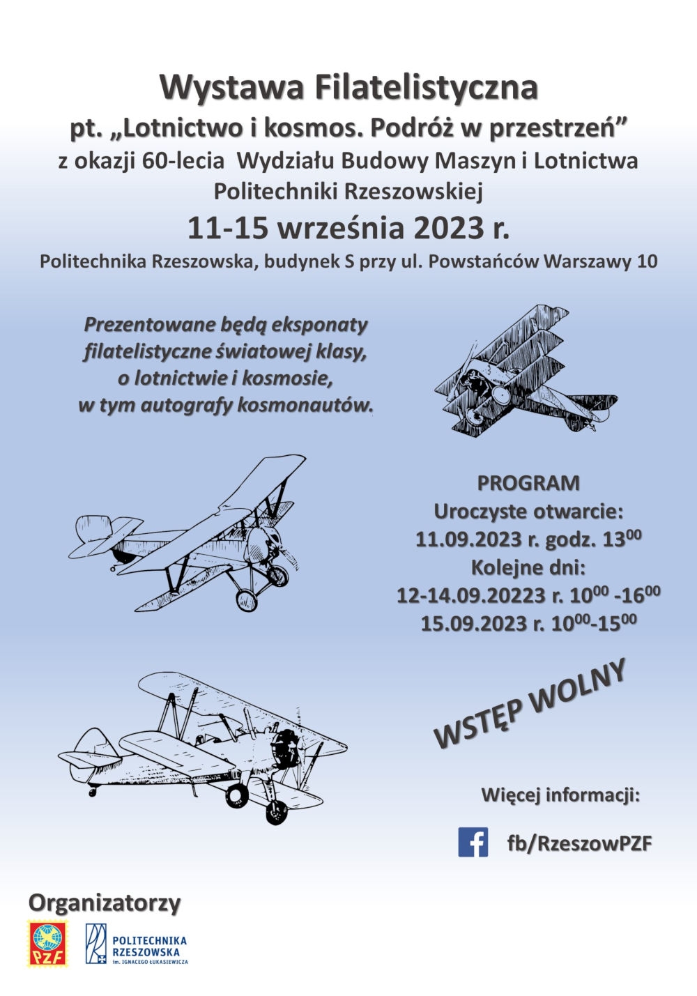 Plakat wydarzenia - Źródło: Politechnika Rzeszowska im. I. Łukasiewicza