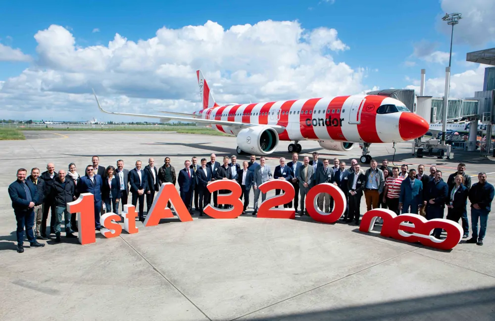 Linie Condor odebrały pierwszego Airbusa A320neo - Foto: Airbus