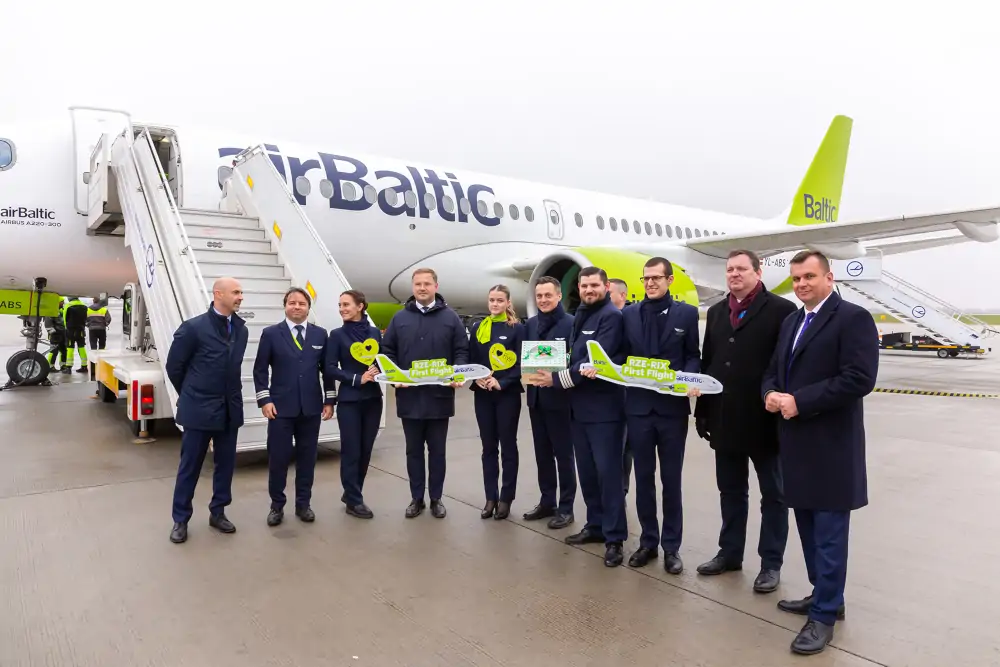 Air Baltic na lotnisku Rzeszów Jasionka