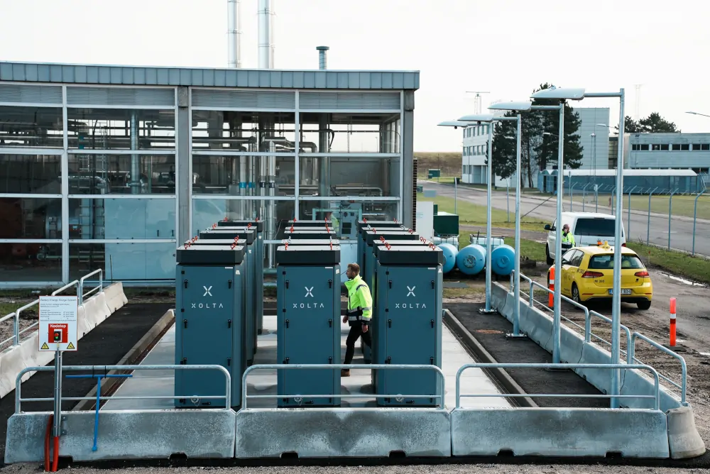 Magazyn energii na lotnisku w Kopenhadze - Foto: CPH Press