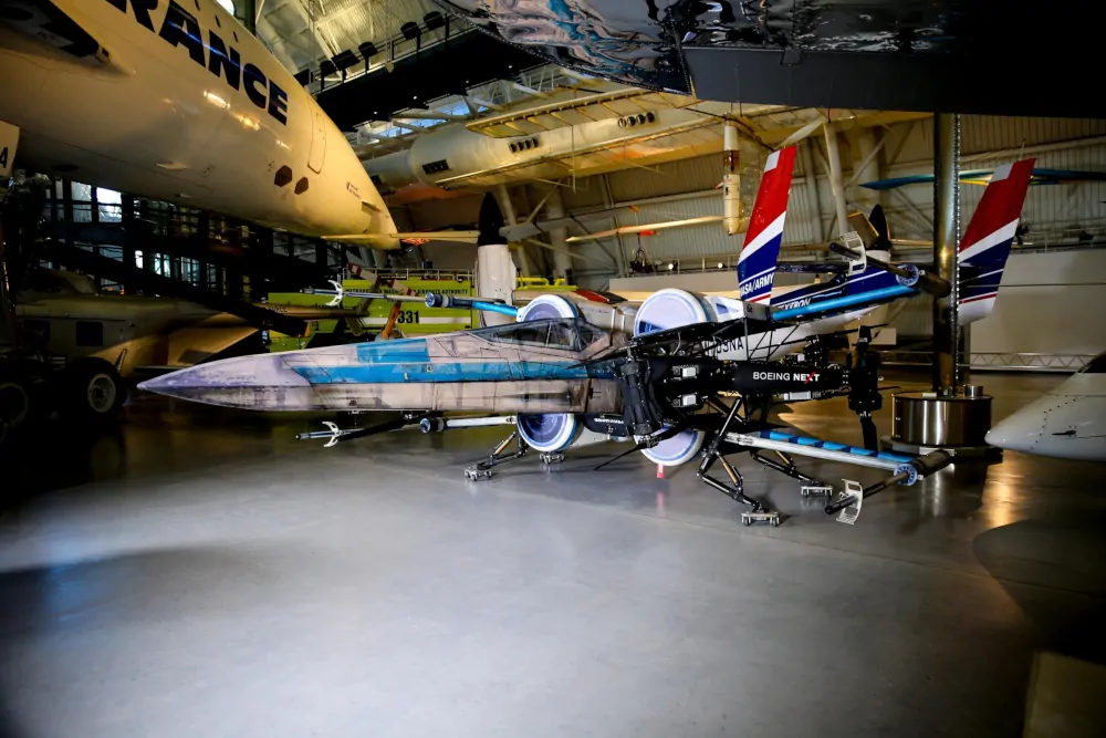 X-Wing - pełnoskalowy latający model z silnikami elektrycznymi - Foto: Boeing / FB / materiał osadzony w publikacji